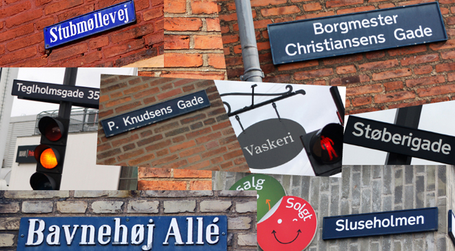 Gadenavne i Sydhavnen