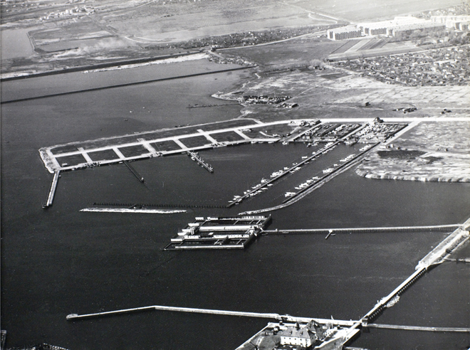 Fiskerhavnen omkring 1946