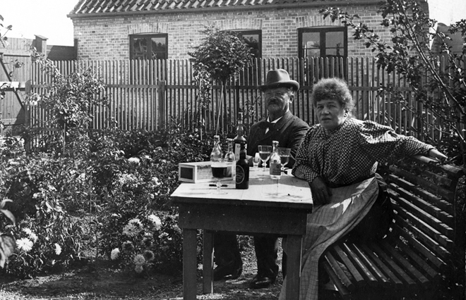 Fritz Busch og frue ved hans 25 års-jubilæum i 1907
