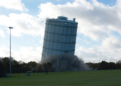 Gastårnet vælter november 2012